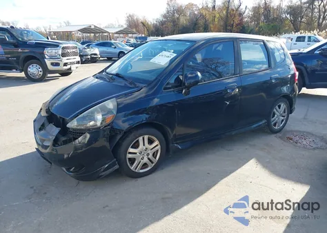 2008 Honda Fit Sport z USA, uszkodzony, nr VIN JHMGD37688S033244